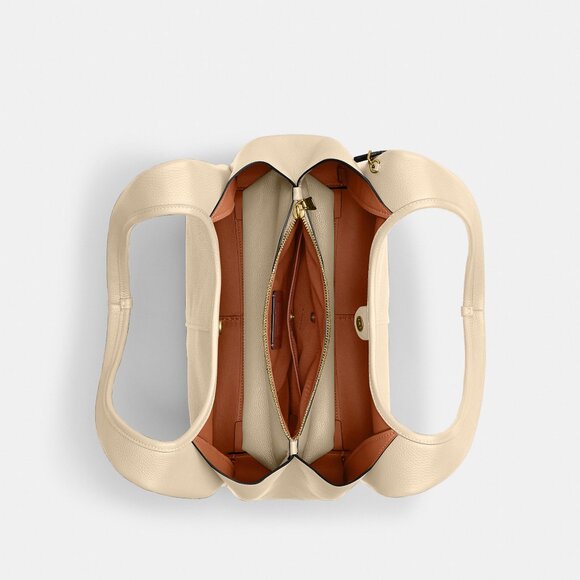 Coach Lana Shoulder Bag Chalk - Picture 9 of 16